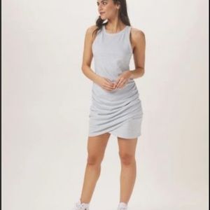 Pale Blue Tulip Dress